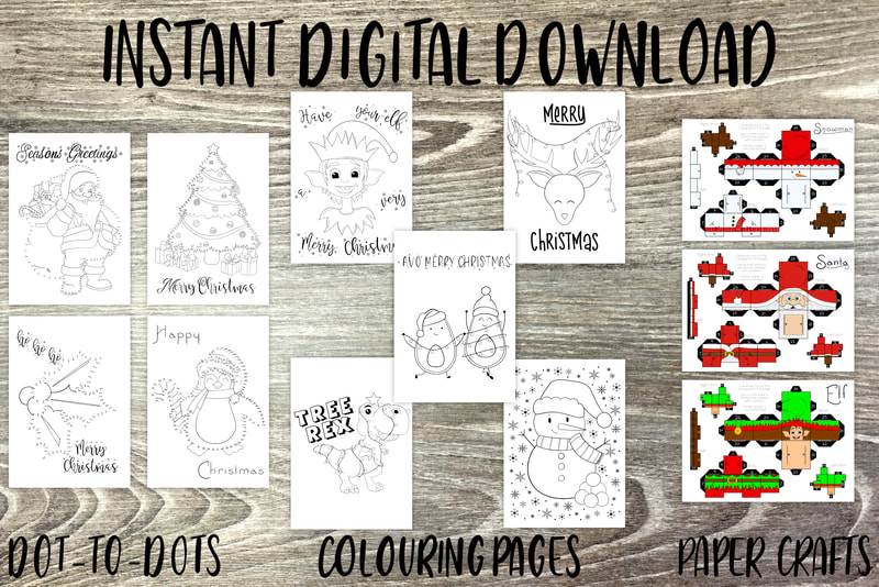 Get into the Festive Spirit with our Christmas Digital Download Activity Sheets - Fun-filled Activities to Enjoy at Home! Perfect for kids and adults alike, these printable sheets are designed to bring joy to your Christmas celebrations. Shop now on Etsy and make this holiday season extra special!
