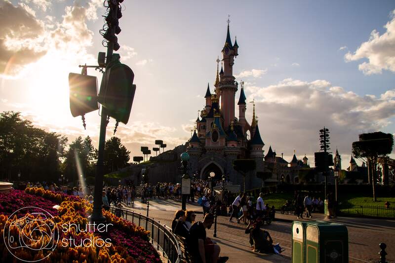 Sleeping Beauty's Castle in Disneyland Paris - Iconic Disney Castle and theme park landmark. Stunning Disney photography and theme park photos of the beautiful Disney castle. Perfect for Disney wallpaper or background. (2019)